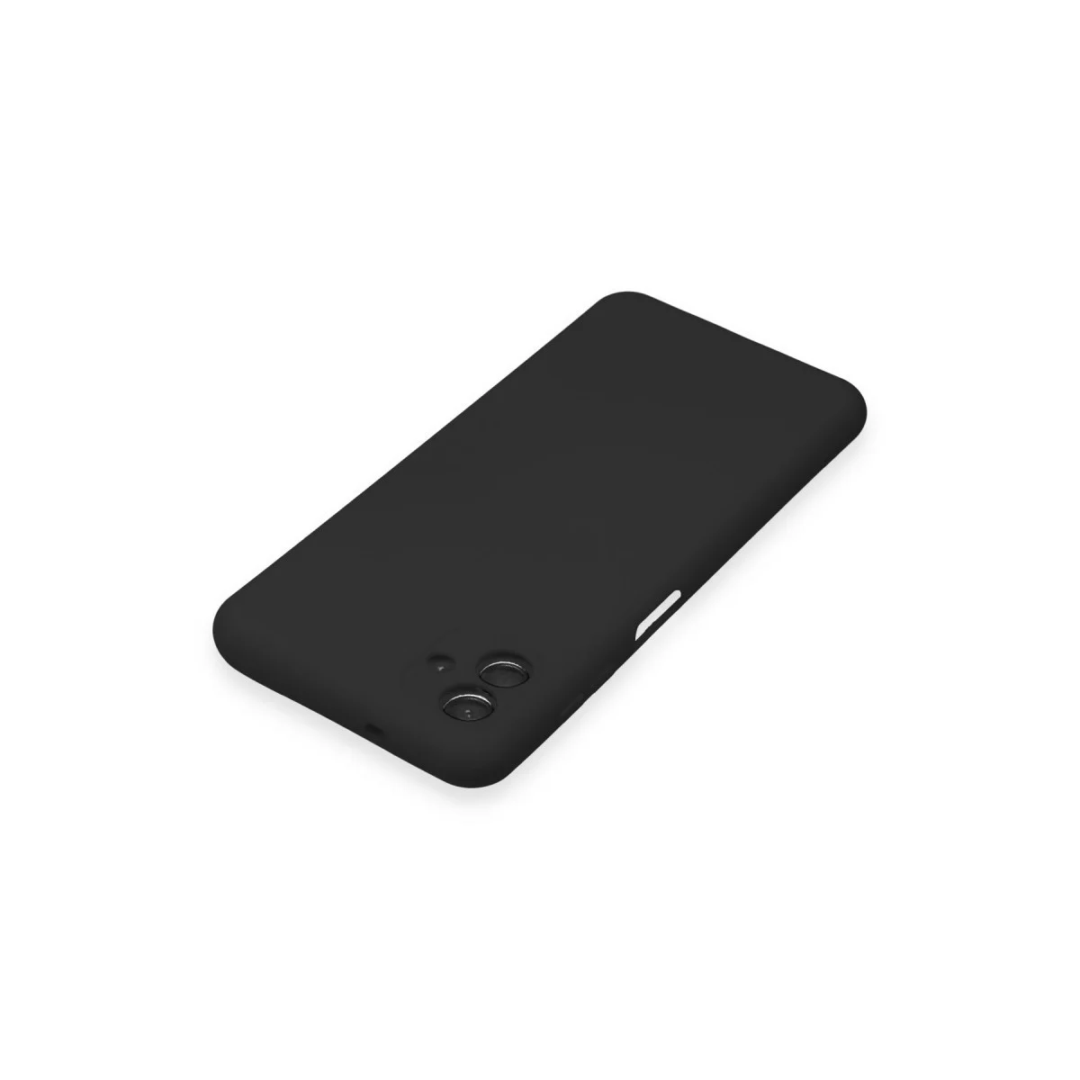Northcity Galaxy A04E Nano İçi Kadife Silikon Kılıf - Siyah (Üstün Koruma ve Şıklık)