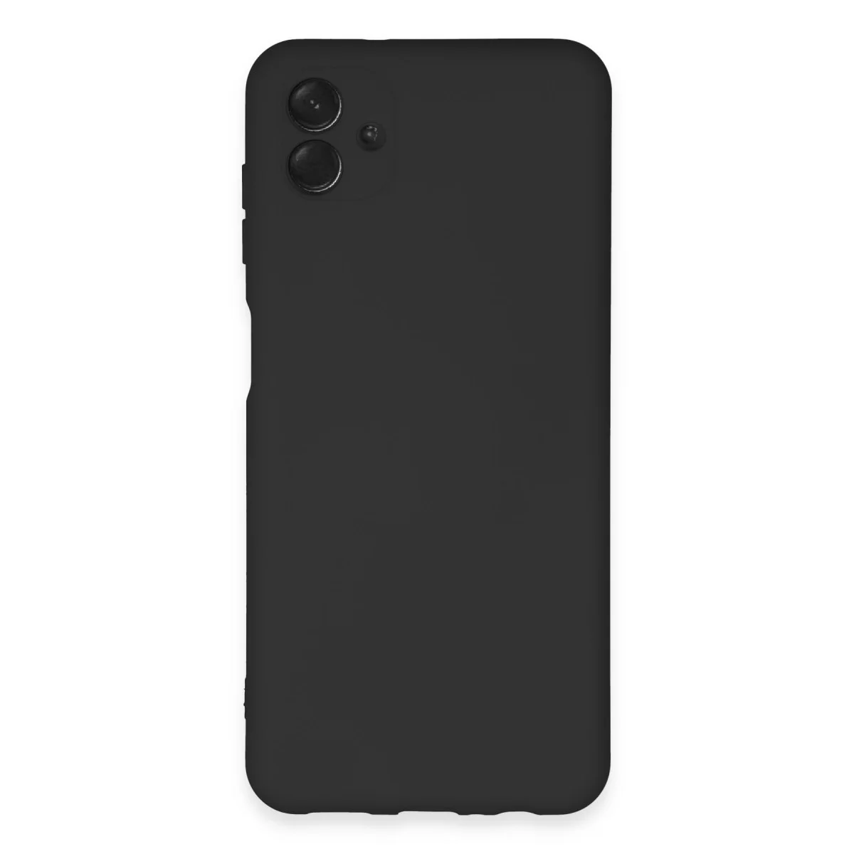 Northcity Galaxy A04E Nano İçi Kadife Silikon Kılıf - Siyah (Üstün Koruma ve Şıklık)
