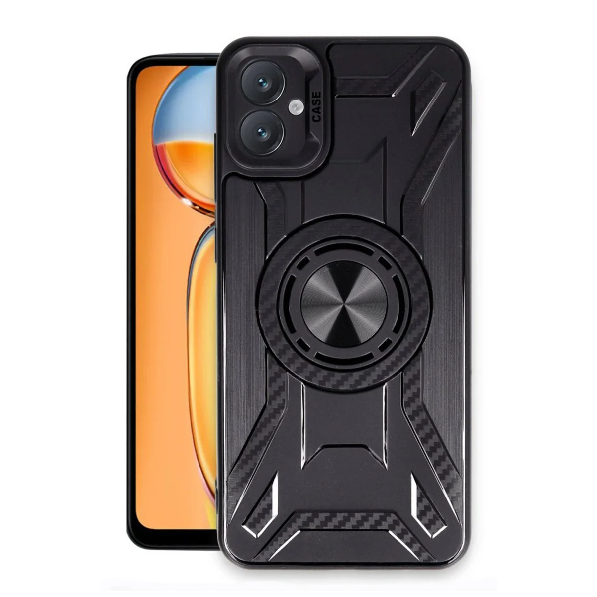 Northcity Galaxy A05 Kılıf Lincoln Silikon - Siyah - El Değiştirmez ve Darbe Dayanıklı