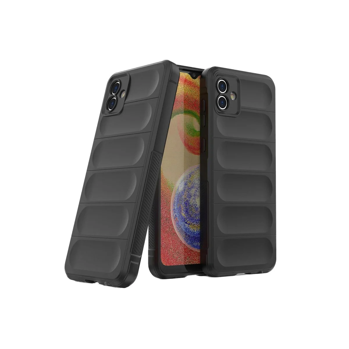 Northcity Galaxy A05 Kılıf Optimum Silikon - Siyah, Maksimum Koruma ve Şıklık
