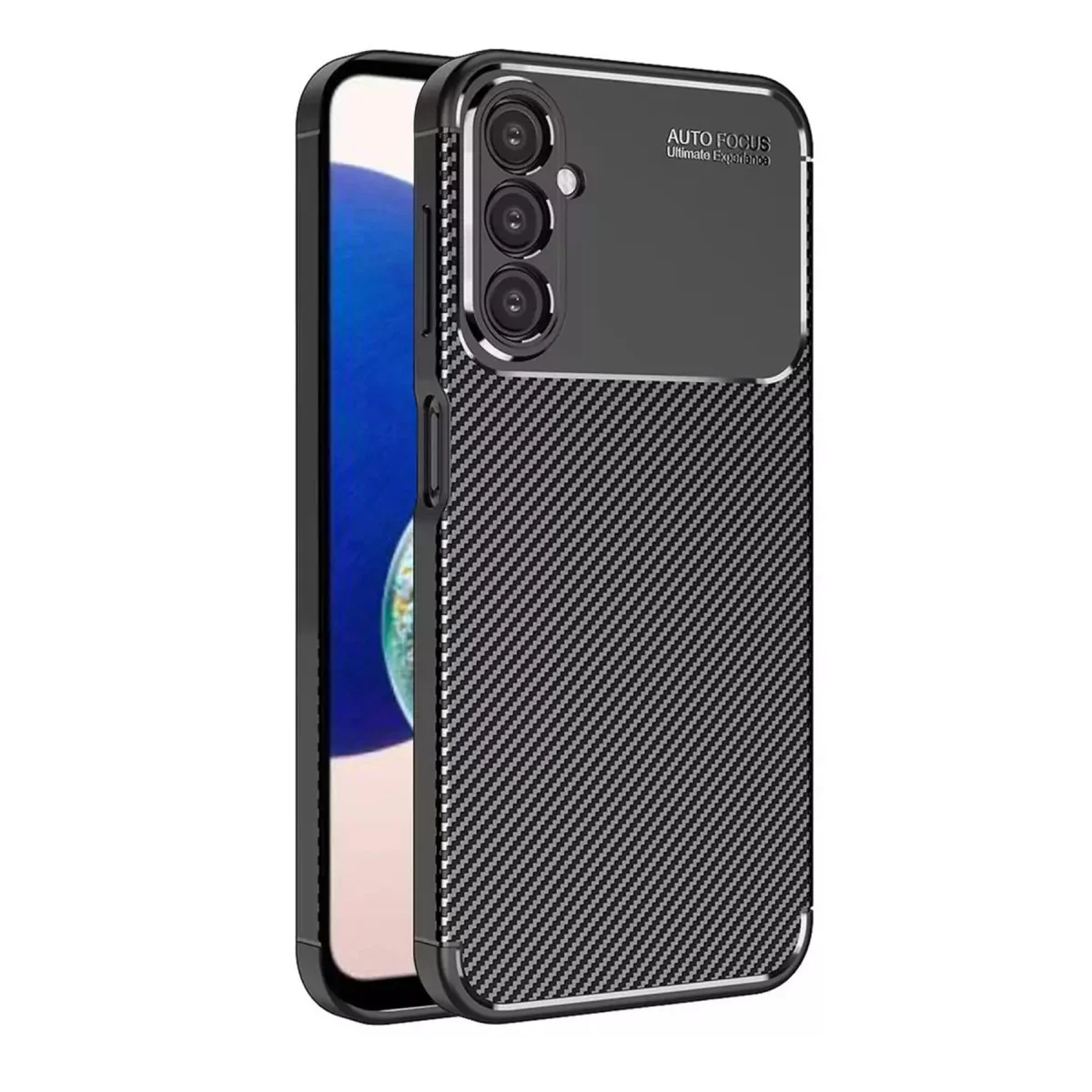 Northcity Galaxy A05S Auto Focus Karbon Kılıf - Siyah - Premium Koruma ve Stil