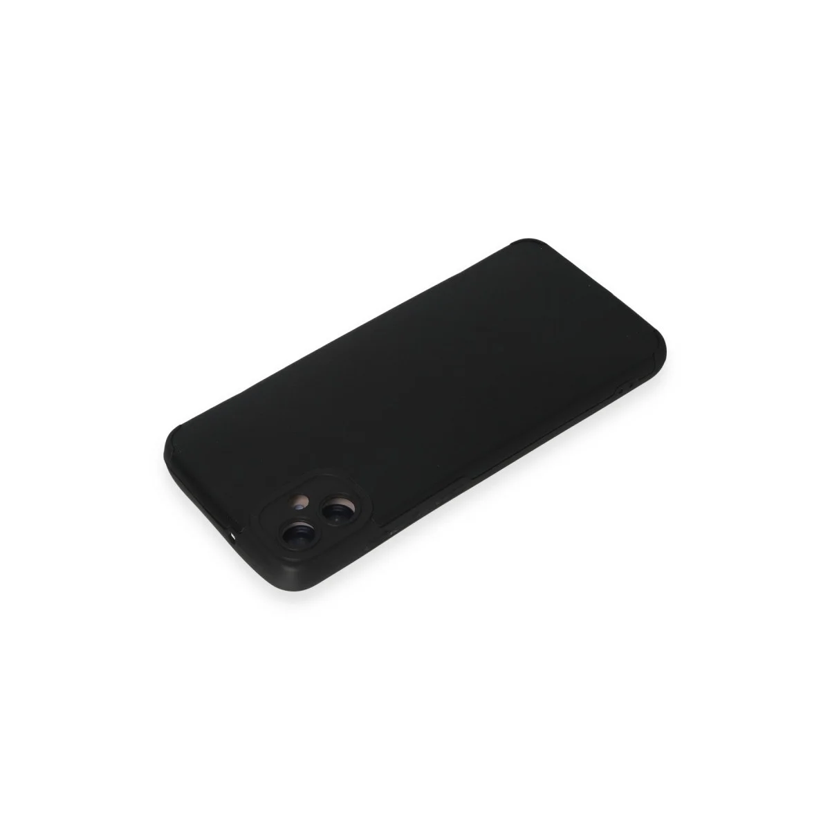 Northcity Galaxy A05 Deri Silikon Kılıf - Siyah ve Kırılganlığa Karşı Mükemmel Koruma