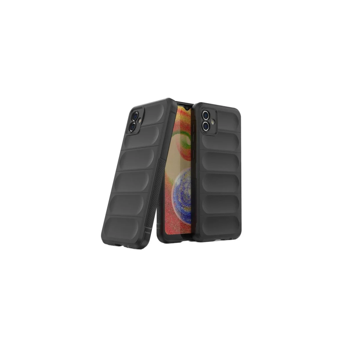 Northcity Galaxy A06 Optimum Silikon Kılıf - Siyah ve Pürüzsüz Koruma