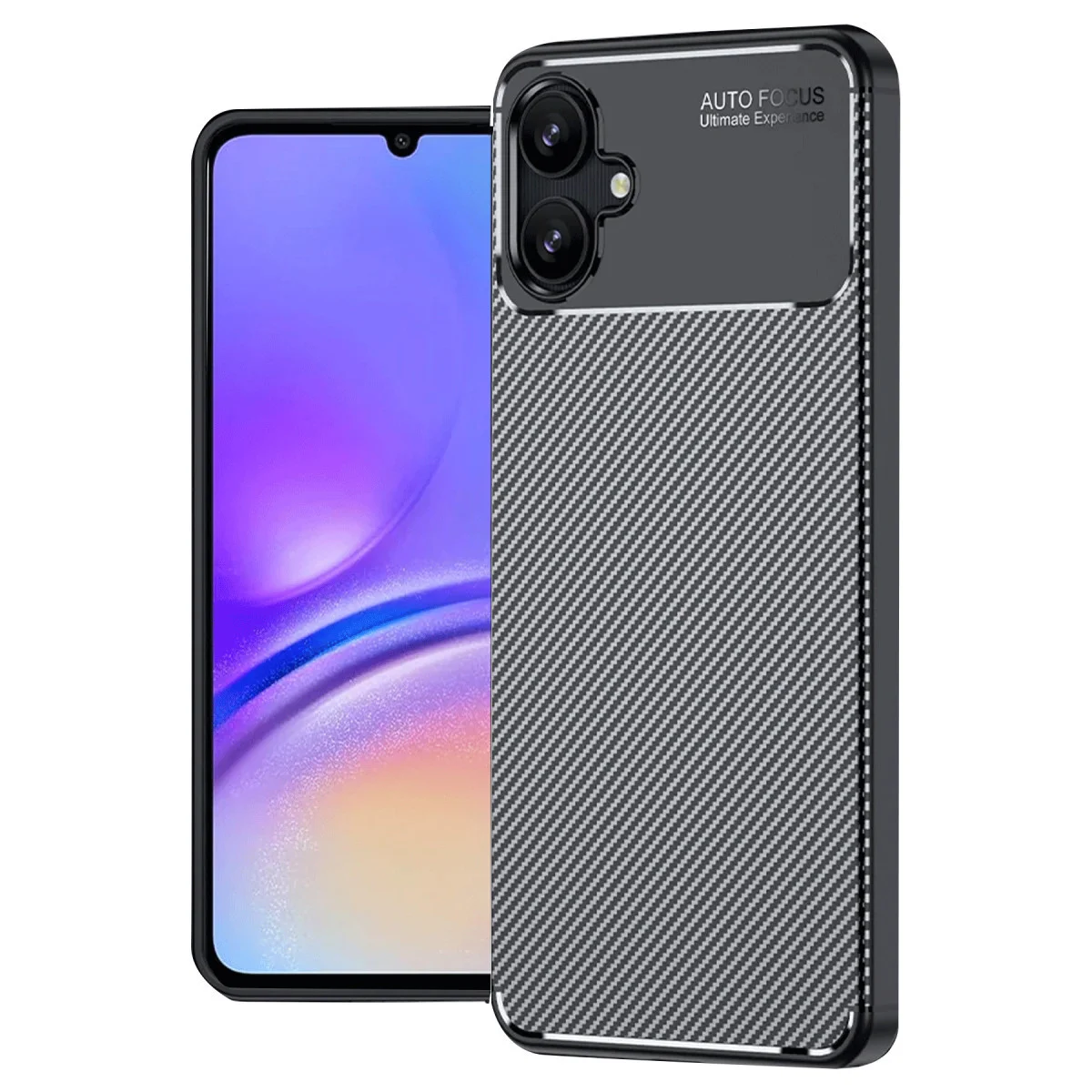 Northcity Galaxy A06 Auto Focus Karbon Kapak Siyah - Çizilmelere Karşı Korumalı, Pürüzsüz Dokulu