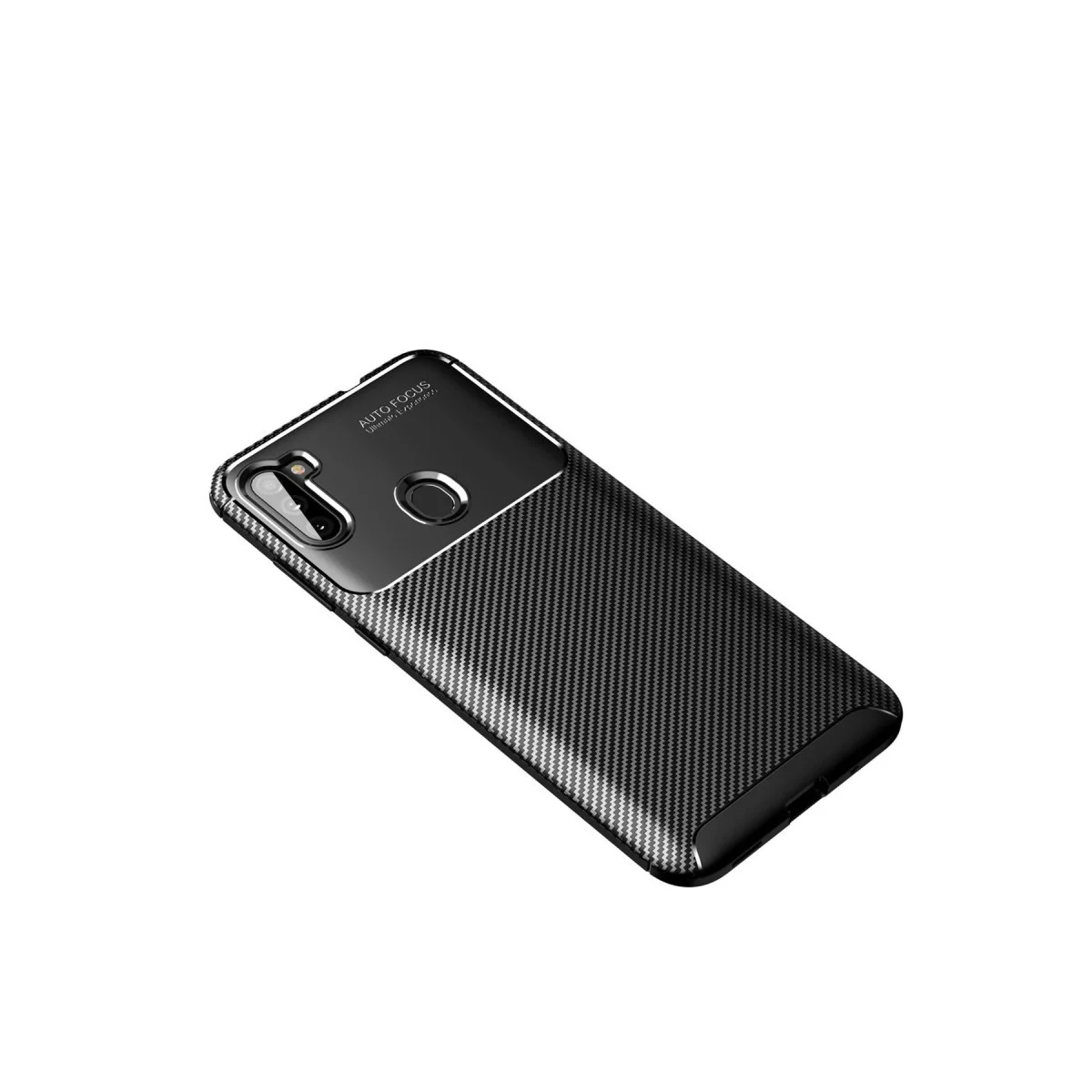 Northcity Galaxy A11 Auto Focus Karbon Kılıf - Siyah, Çizilmelere Karşı Güçlü Koruma