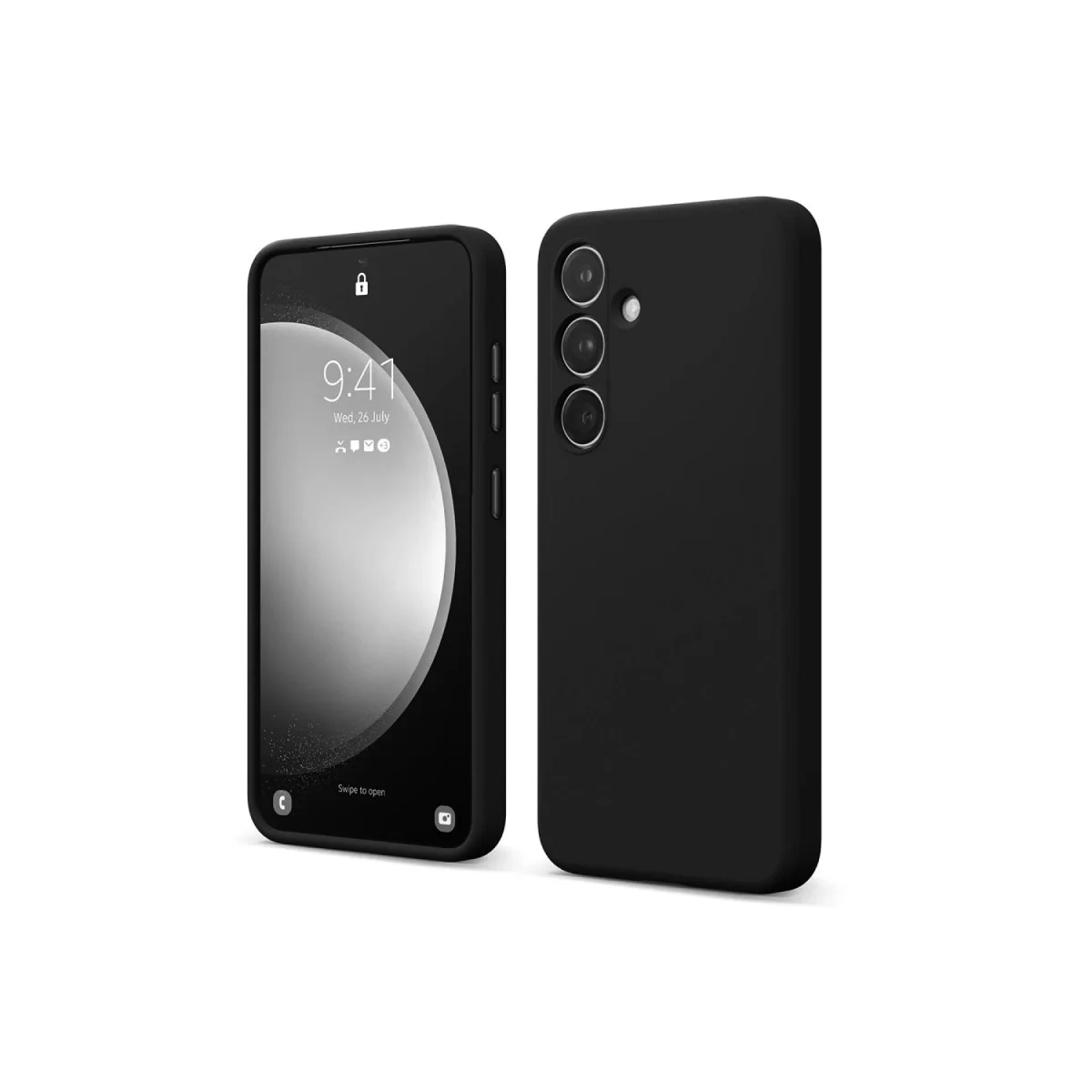 Northcity Galaxy A14 4G First Serisi Silikon Kılıf - Siyah, Ultra İnce ve Darbe Emici Korumalı Kılıf