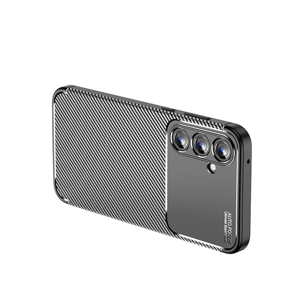 Northcity Galaxy A15 4G Auto Focus Karbon Kılıf - Siyah & Dayanıklı Koruma