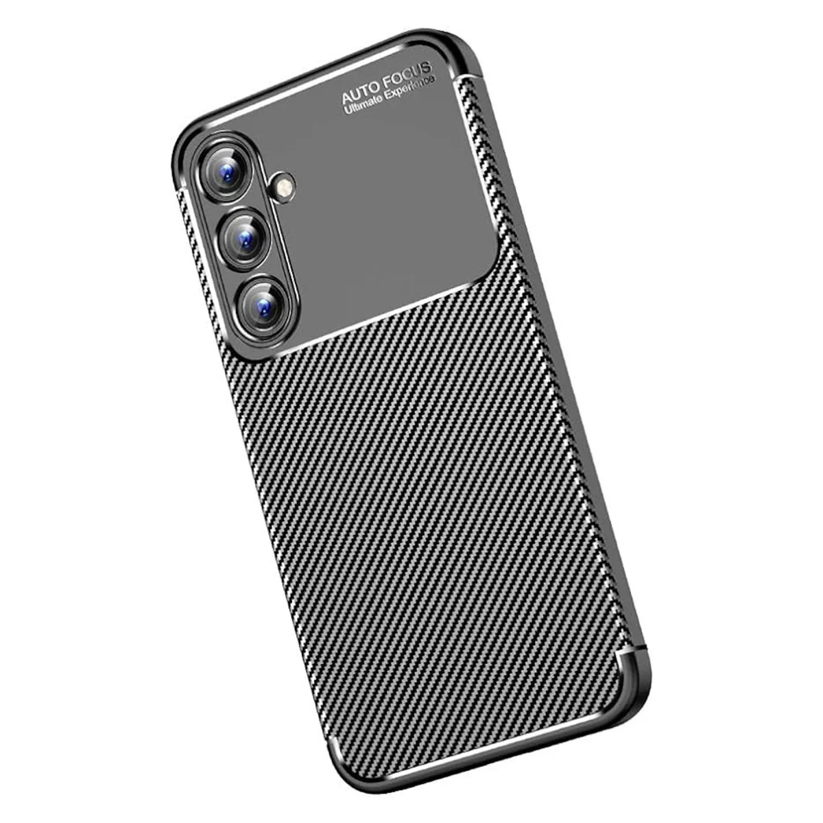 Northcity Galaxy A15 4G Auto Focus Karbon Kılıf - Siyah & Dayanıklı Koruma