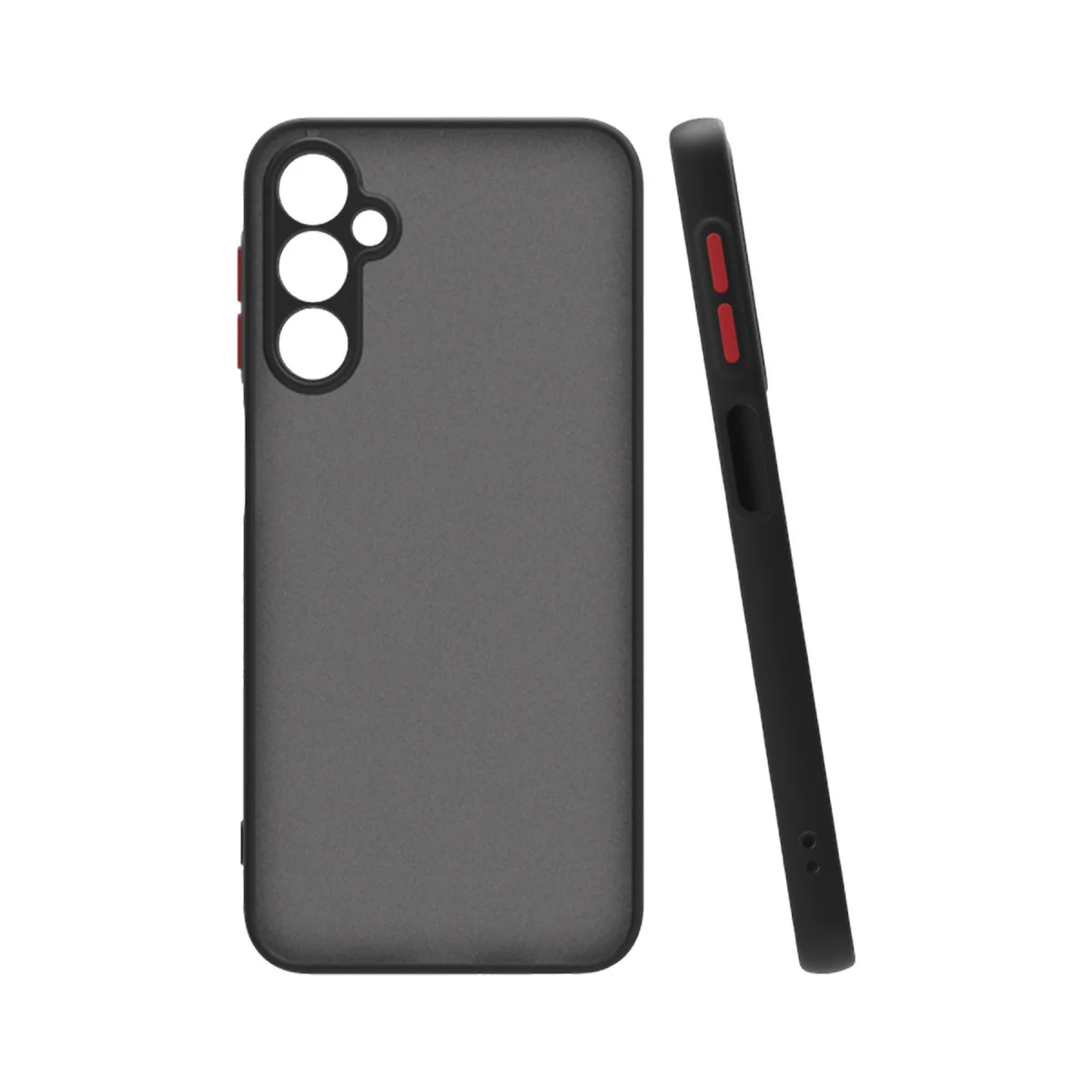 Northcity Galaxy A15 4G Montreal Silikon Kapak - Kamera Korumalı, Darbe Emici Siyah Kılıf