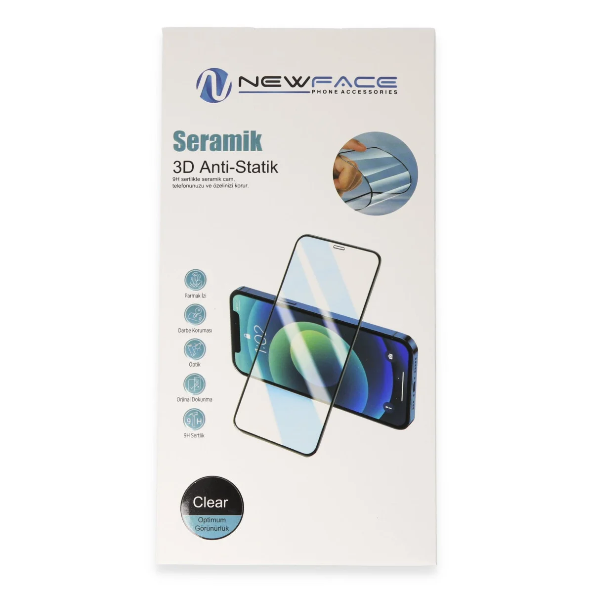 Northcity Galaxy A16 5G 3D Antistatik Seramik Nano Ekran Koruyucu - 9H Yüzey Sertliği ve Şeffaflık