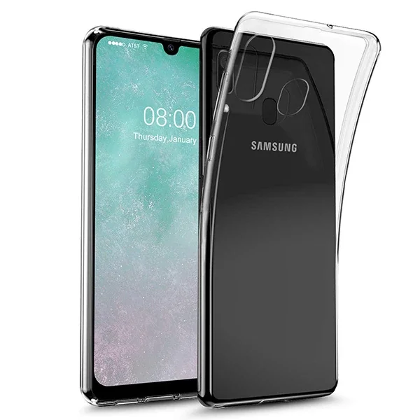 Galaxy A20/A30 Ultra Soft Şeffaf Silikon Kılıf - Ultra Koruma ve Şeffaf Tasarım