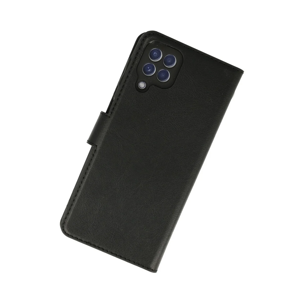 Northcity Galaxy A22 Kılıf Trend S Plus - Siyah Standlı Kılıf ve Cüzdan