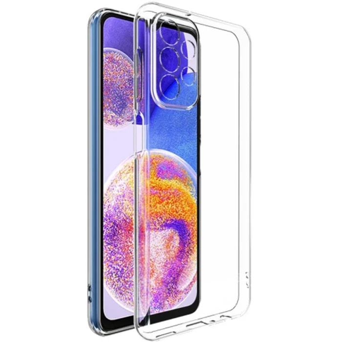 Galaxy A23 5G Kılıf Şeffaf Silikon Kamera Korumalı İnce