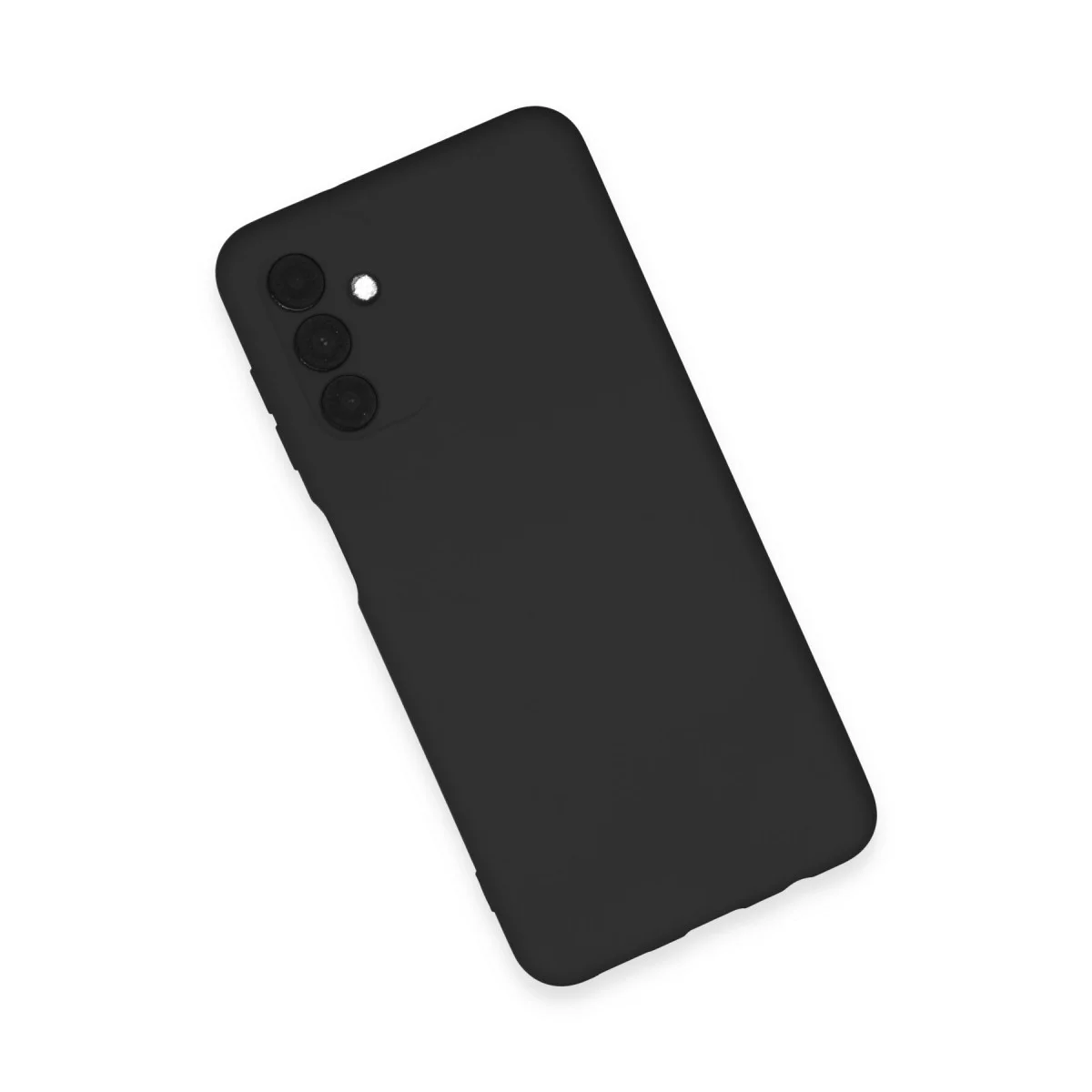 Northcity Galaxy A24 4G Kadife Nano Silikon Kılıf - Siyah, Şık ve Tam Koruma