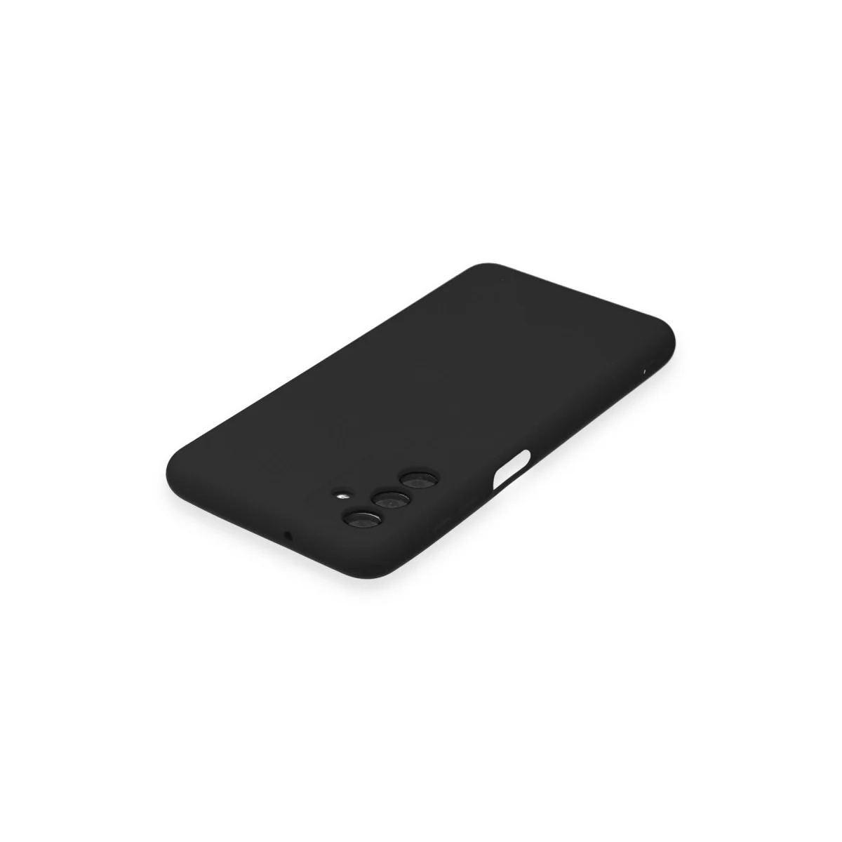 Northcity Galaxy A24 4G Kadife Nano Silikon Kılıf - Siyah, Şık ve Tam Koruma