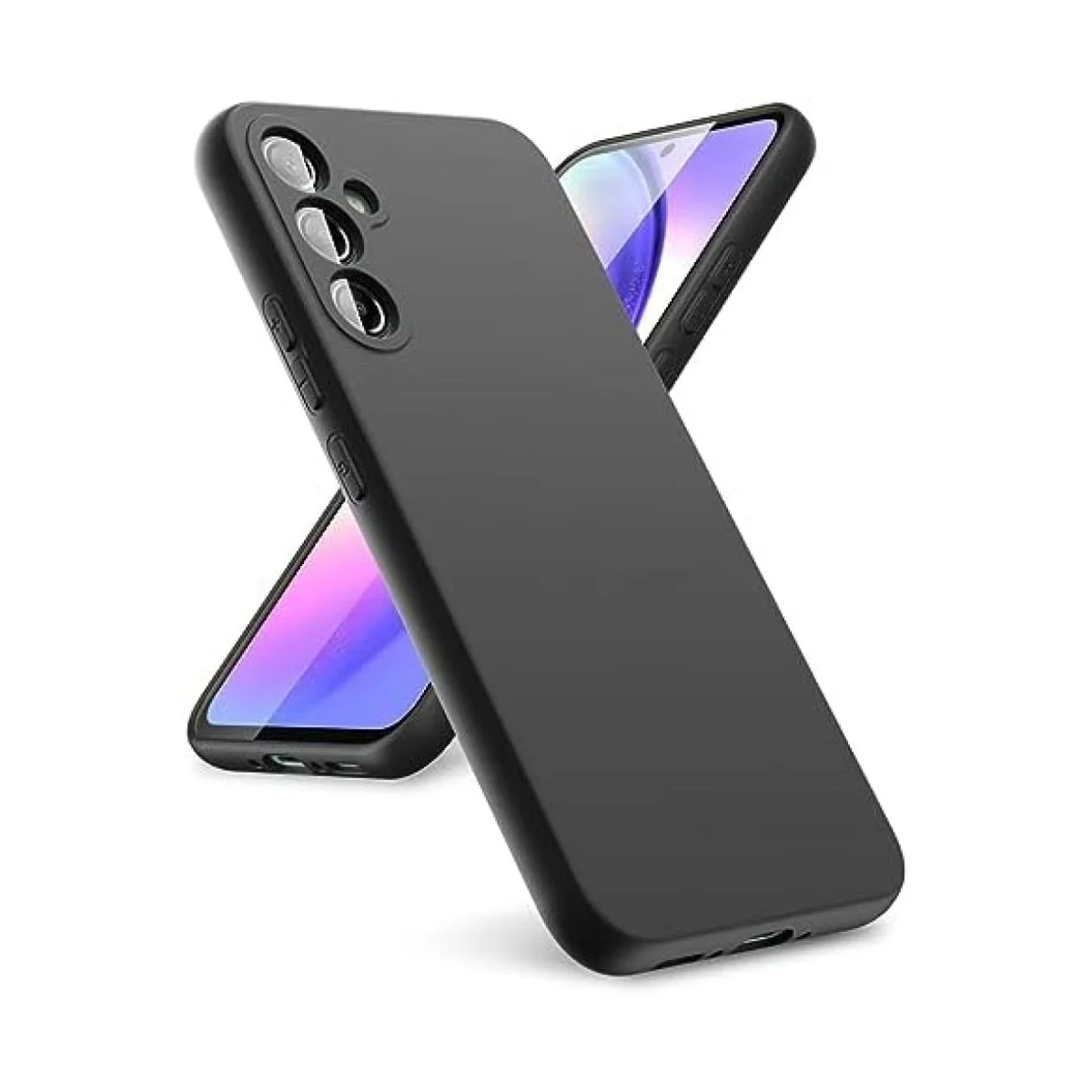 Northcity Galaxy A24 4G Kılıf First Silikon - Siyah
