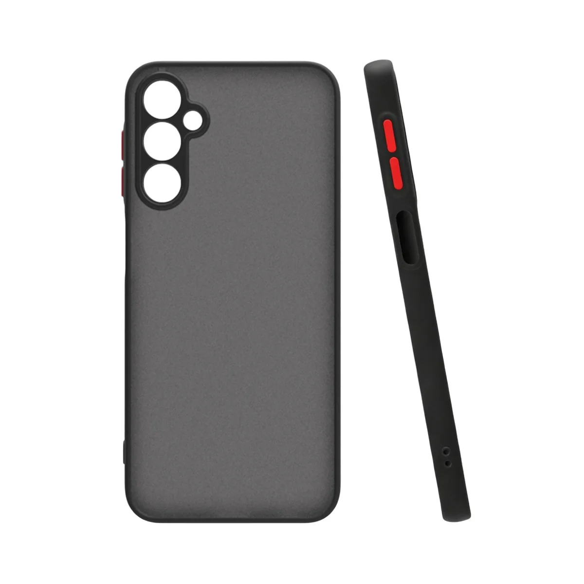 Northcity Galaxy A25 5G Montreal Silikon Kılıf - Siyah (Tam Koruma)