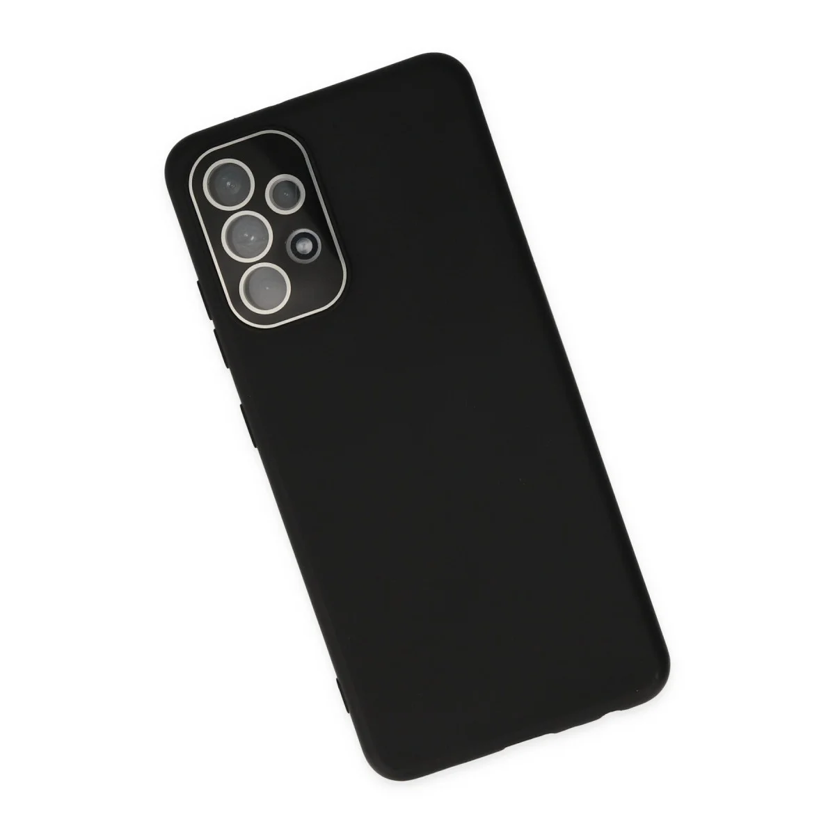 Northcity Galaxy A33 5G Kılıf Lansman Glass Kapak - Siyah
