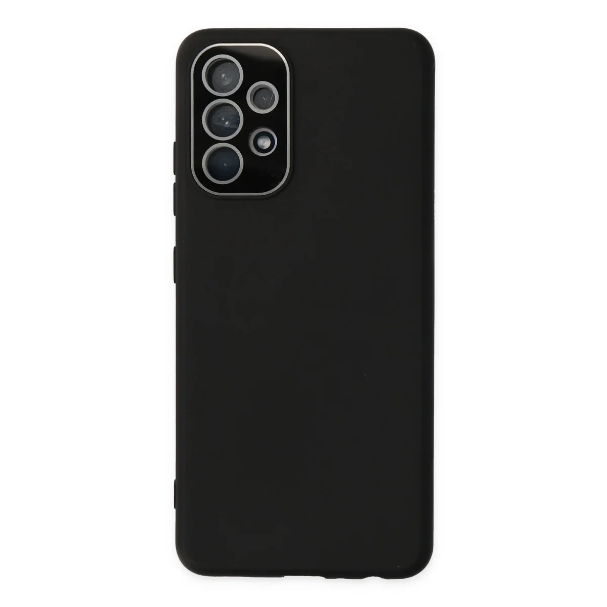 Northcity Galaxy A33 5G Kılıf Lansman Glass Kapak - Siyah