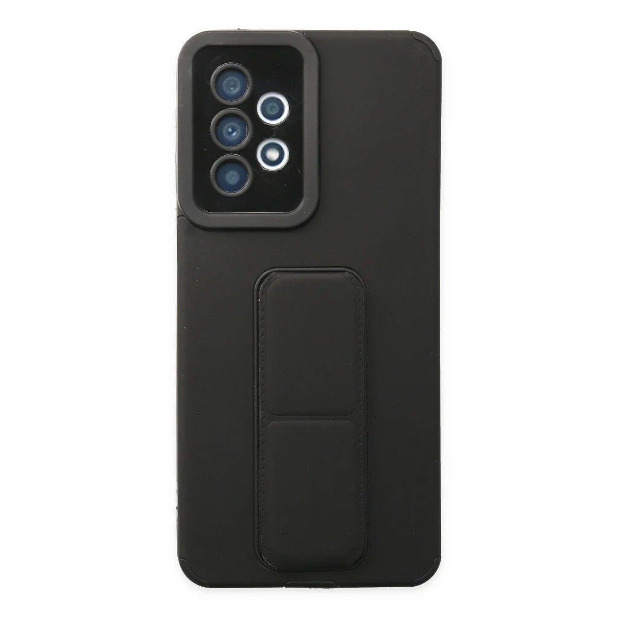 Northcity Galaxy A33 5G Kılıf - Mega Standlı Silikon Koruma - Siyah