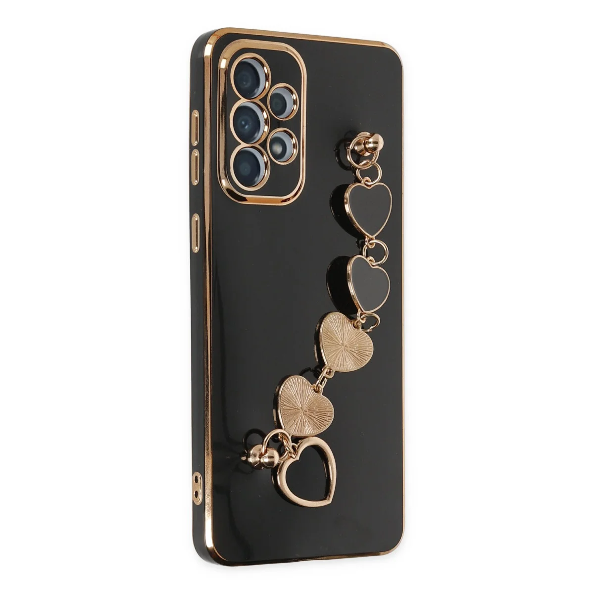 Northcity Galaxy A53 5G Silikon Kılıf Esila Modeli - Siyah