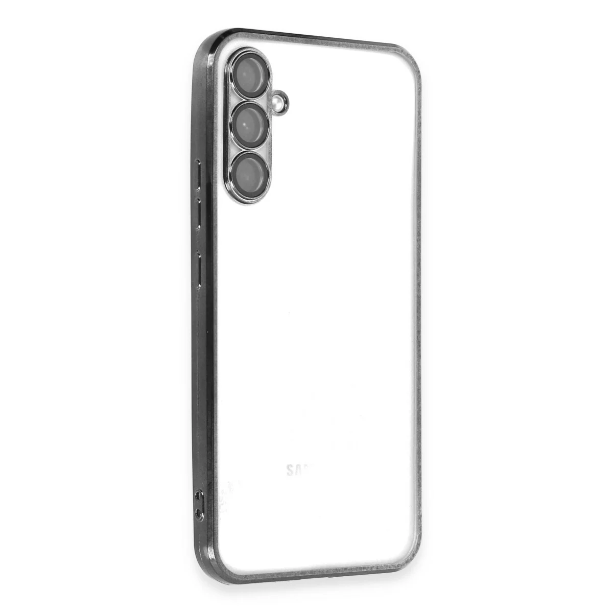 Northcity Galaxy A54 5G Razer Lensli Silikon Kılıf - Siyah Estetik ve Güvenli Koruma