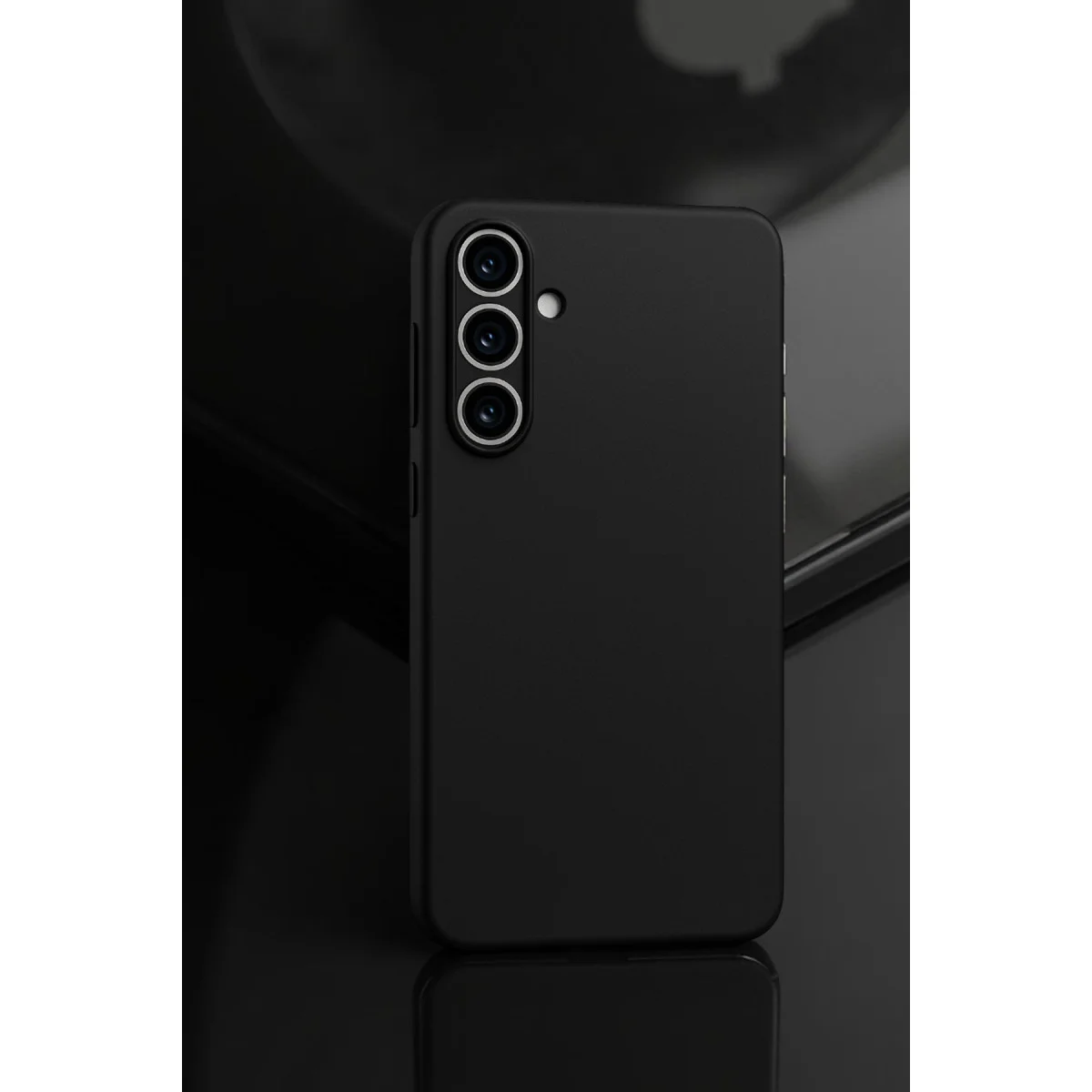 Northcity Galaxy A55 5G First Silikon Kılıf - Siyah ve Şık Koruma