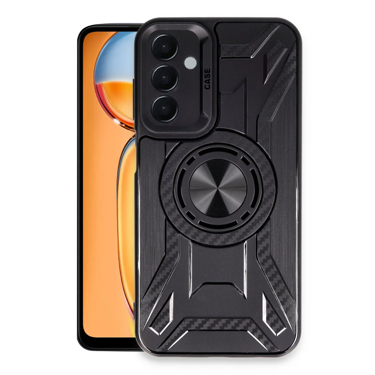 Northcity Galaxy A55 5G Kılıf Lincoln Silikon - Siyah Koruma Kılıfı
