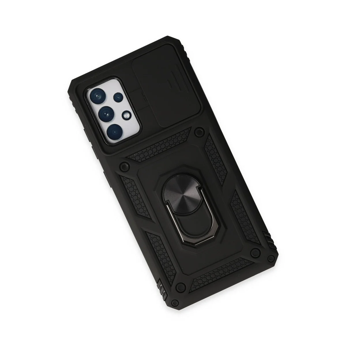 Northcity Galaxy A72 Kılıf - Pars Lens Yüzüklü Silikon Kamera Koruması ve Metal Standlı Northcity Galaxy A72 Kılıf - Pars Lens Yüzüklü Silikon Kamera Koruması ve Metal Standlı