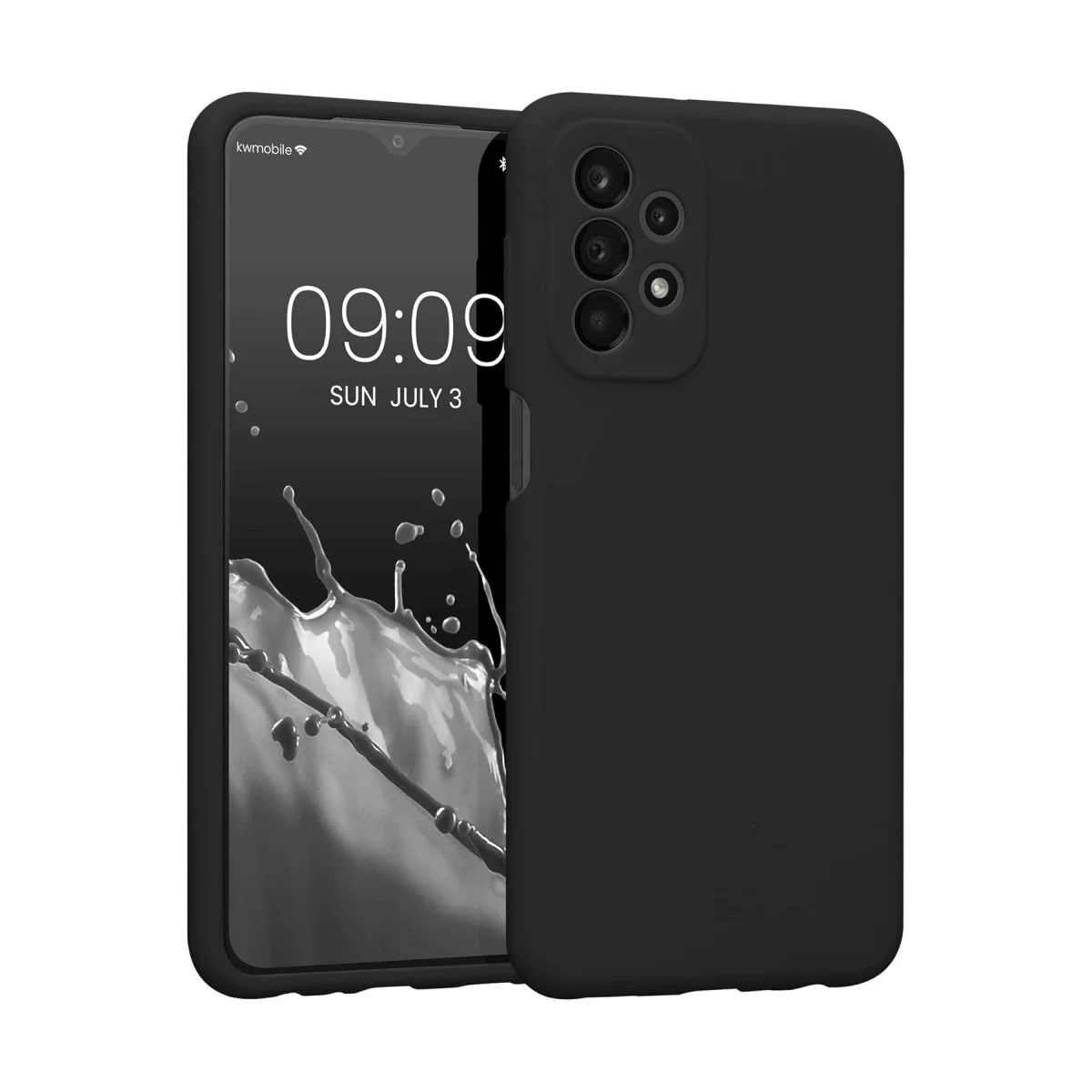 Northcity Galaxy A73 5G First Serisi Silikon Kılıf Siyah - Ultra İnce & Premium Koruma