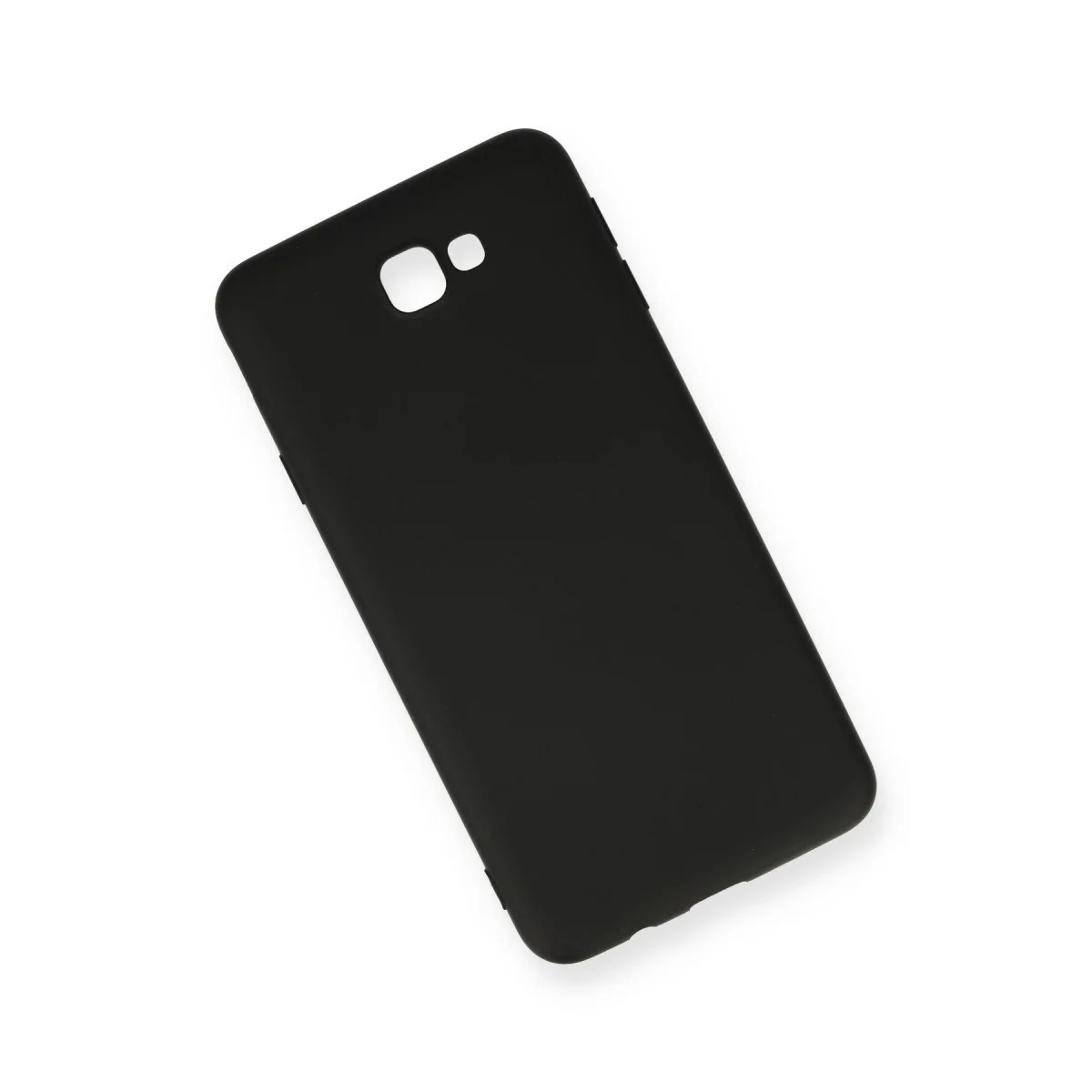 Northcity Galaxy J7 Prime Nano İçi Kadife Silikon Kılıf - Siyah
