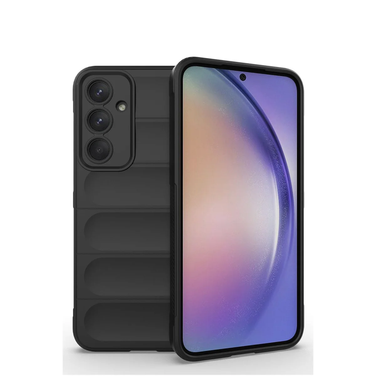 Northcity Galaxy M14 5G Optimum Silikon Kılıf - Siyah ve Çizilmelere Karşı Güçlü Koruma