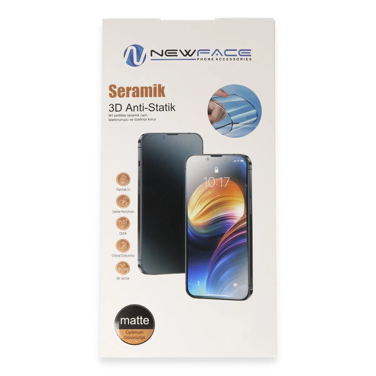 Northcity Galaxy M15 3D Antistatik Mat Seramik Nano Ekran Koruyucu - Yüksek Hassasiyet ve Kırılmaz Kalkan