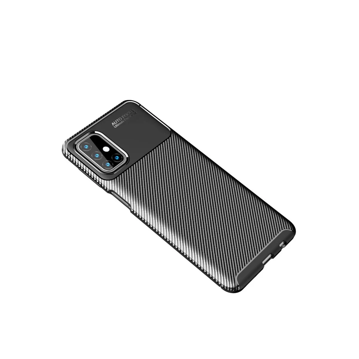 Northcity Galaxy M31S Auto Focus Karbon Kılıf - Siyah, Pürüzsüz ve Anti-Lekeli Koruma