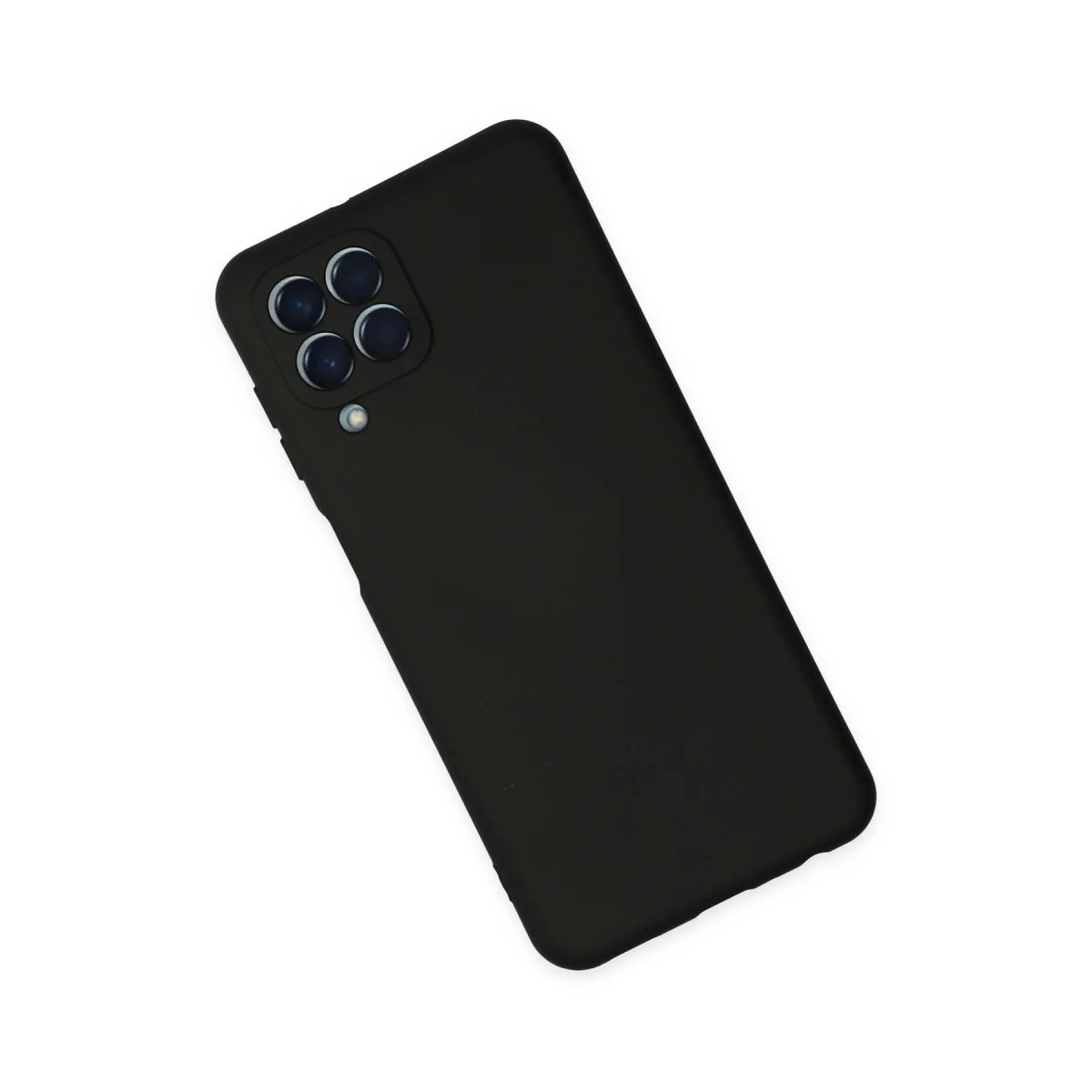 Northcity Galaxy M33 Nano İçi Kadife Silikon Kılıf - Siyah (Ultra Şık ve Tam Koruma)