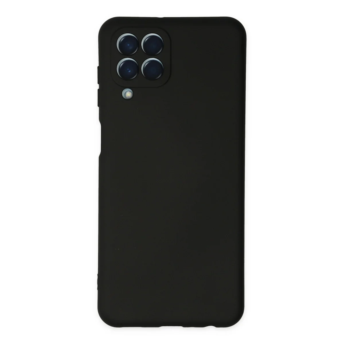 Northcity Galaxy M33 Nano İçi Kadife Silikon Kılıf - Siyah (Ultra Şık ve Tam Koruma)