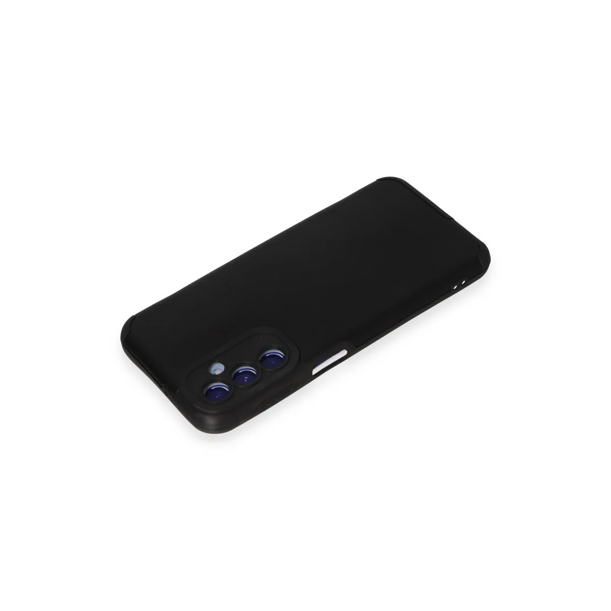 Northcity Galaxy M34 5G Deri Silikon Kılıf - Siyah, Darbe Dayanıklı ve Fingerprint Dirençli