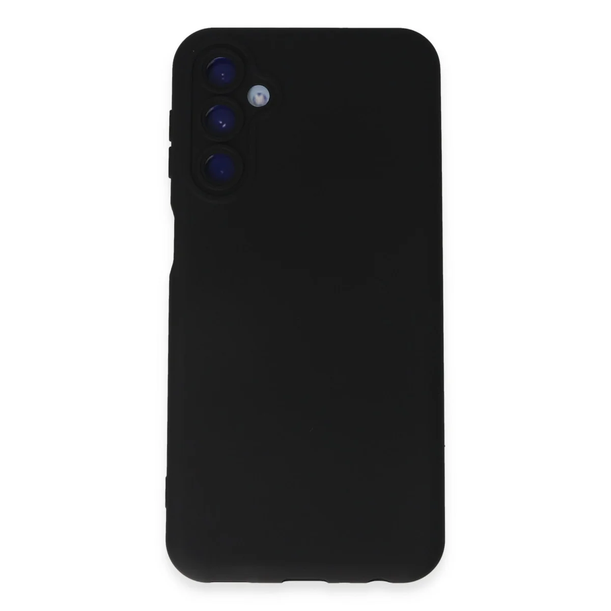 Northcity Galaxy M34 5G Nano İçi Kadife Silikon Kılıf - Siyah (Tam Koruma)