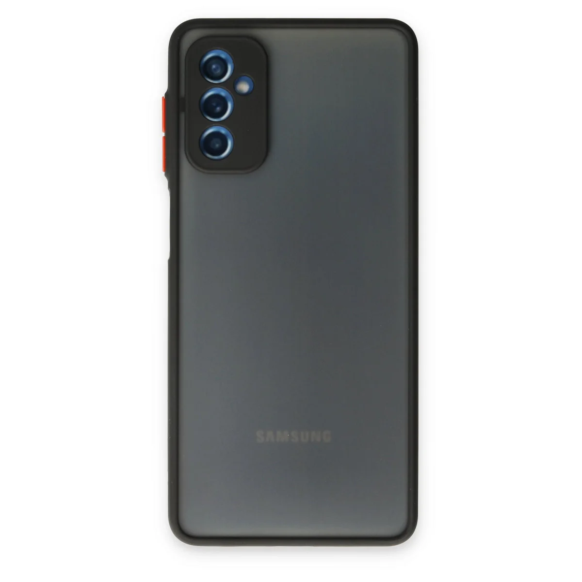 Northcity Galaxy M52 5G Montel Silikon Kılıf Siyah - Kamera Korumalı, Darbe Dayanıklı ve Şık Tasarım