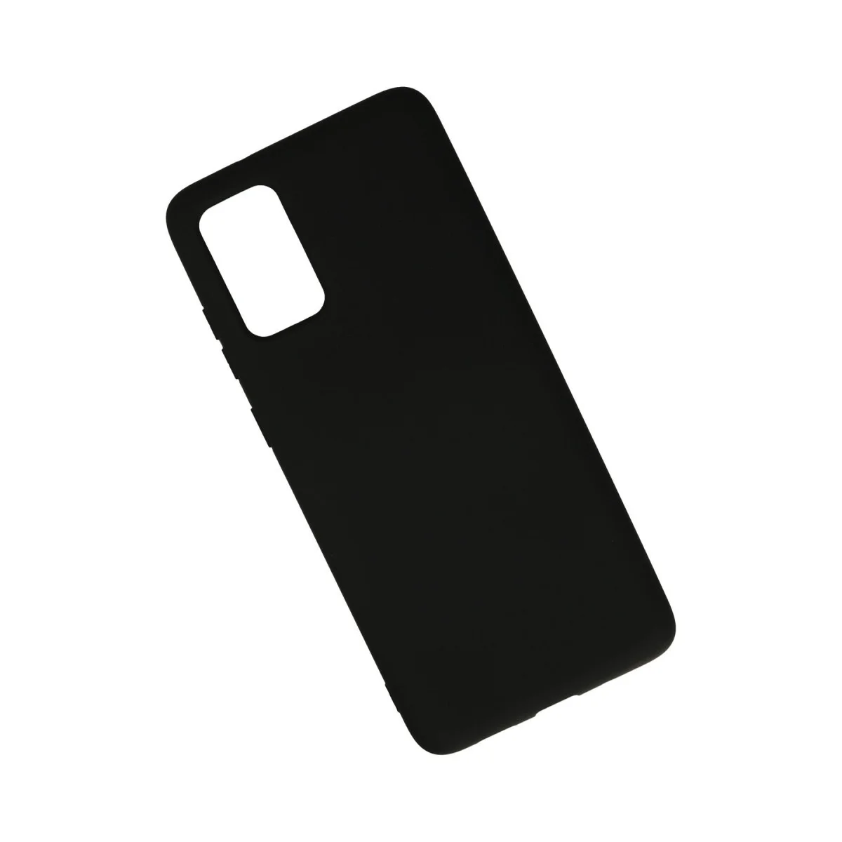 Northcity Galaxy S20 Plus Nano İçi Kadife Silikon Kılıf - Siyah