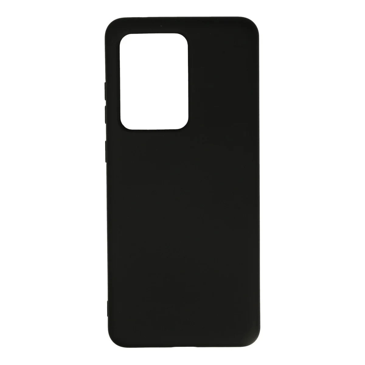 Northcity Galaxy S20 Ultra Nano İçi Kadife Silikon Kılıf - Siyah (Yerli Üretim)