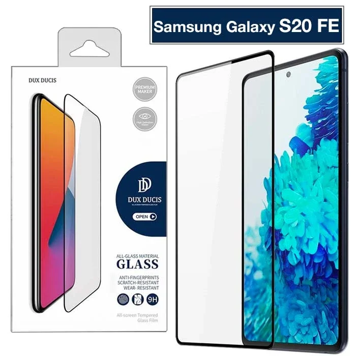 Galaxy S20 FE Lite 9H Full Kaplama Cam Ekran Koruyucu - Kırılmaya ve Çizilmeye Karşı
