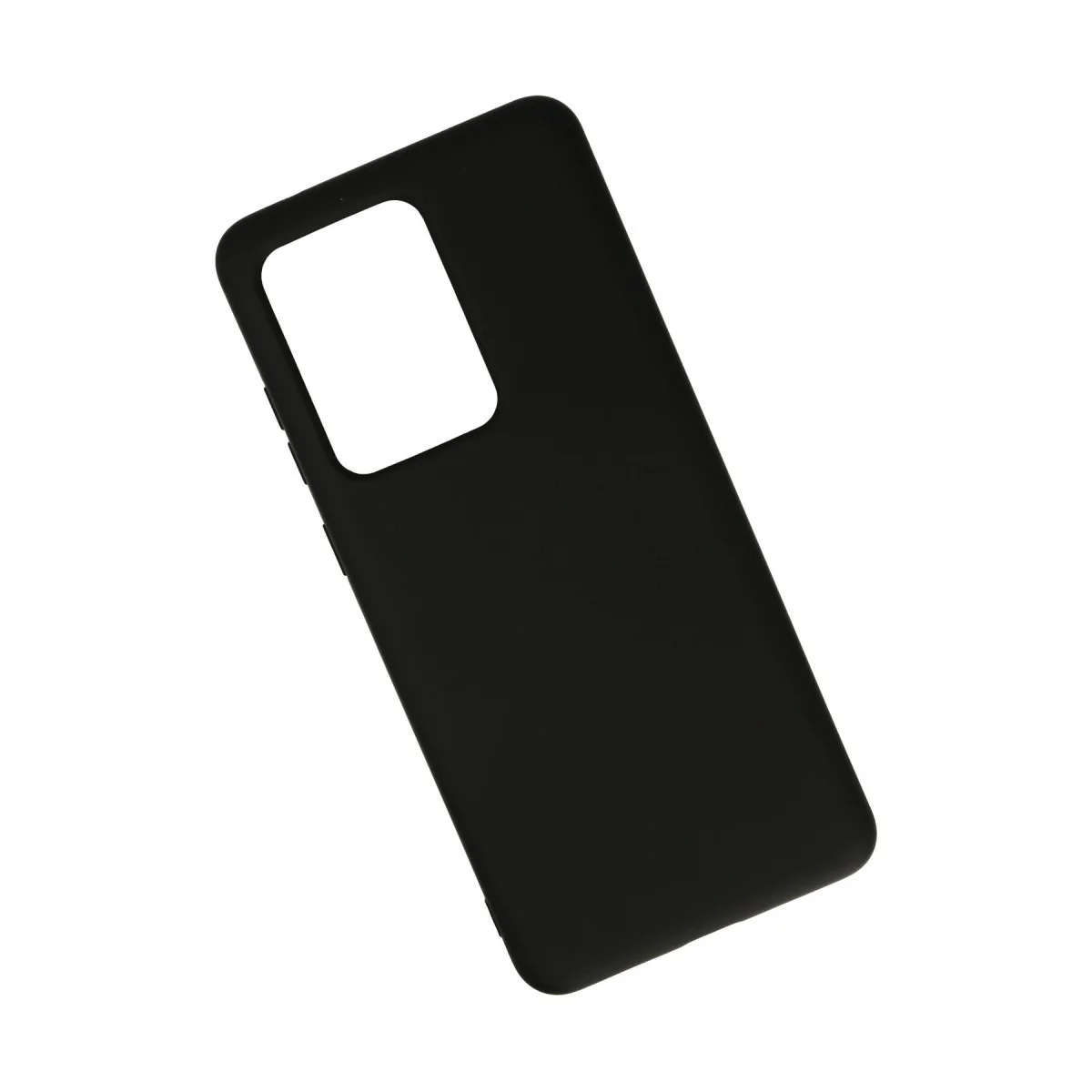 Northcity Galaxy S20 Ultra Nano İçi Kadife Silikon Kılıf - Siyah (Yerli Üretim)