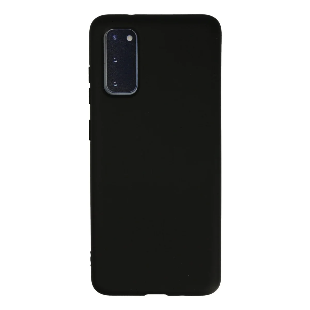 Northcity Galaxy S20 Nano İçi Kadife Silikon Kılıf - Siyah