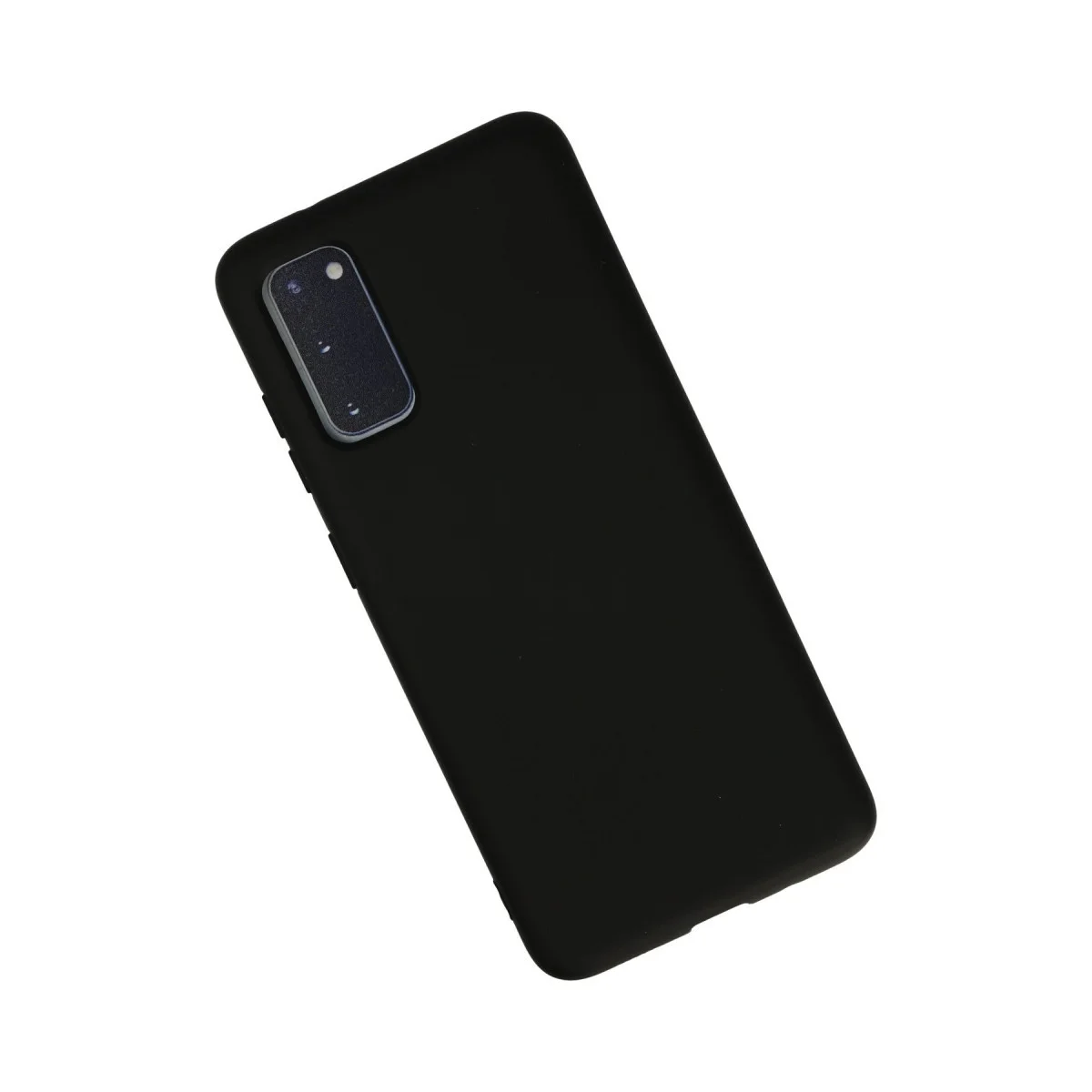 Northcity Galaxy S20 Nano İçi Kadife Silikon Kılıf - Siyah