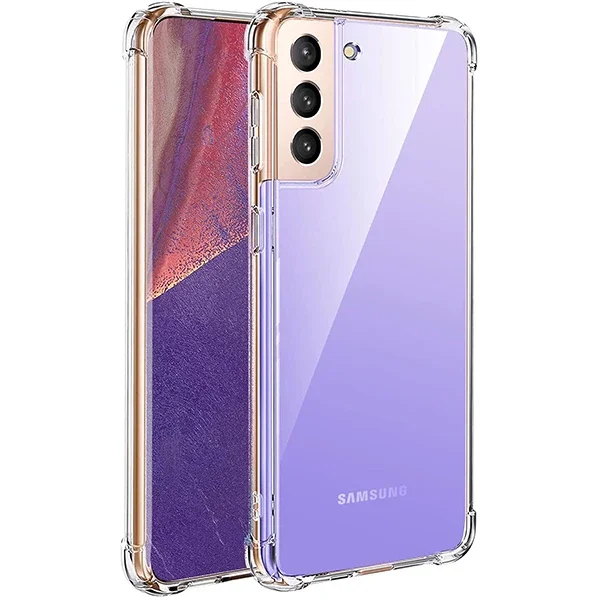 Galaxy S21 - S30 Anti-Drop Shockproof Silikon Kılıf - 1.5mm Darbe Emici TPU