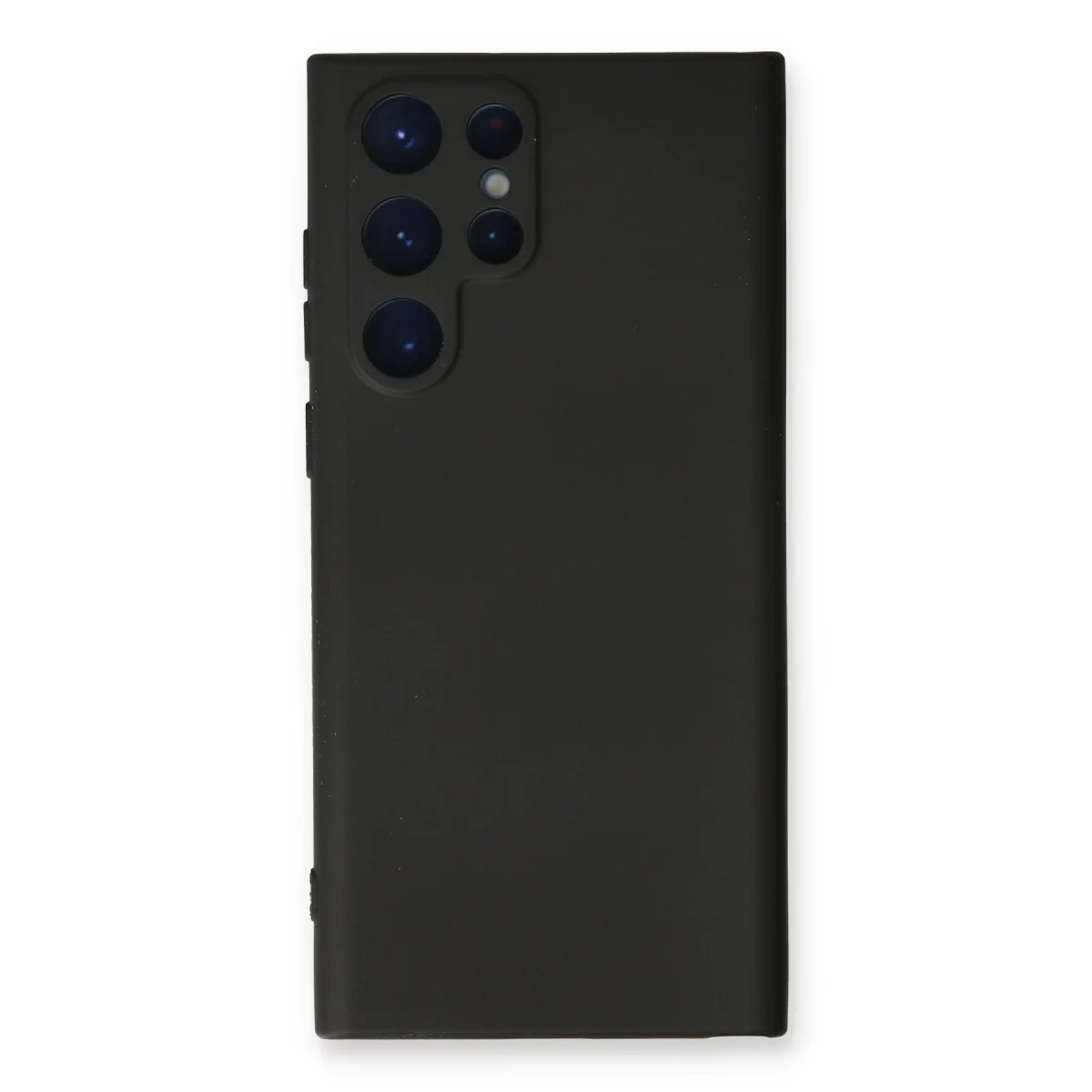 Northcity Galaxy S23 Ultra Nano İçi Kadife Silikon Kılıf - Siyah