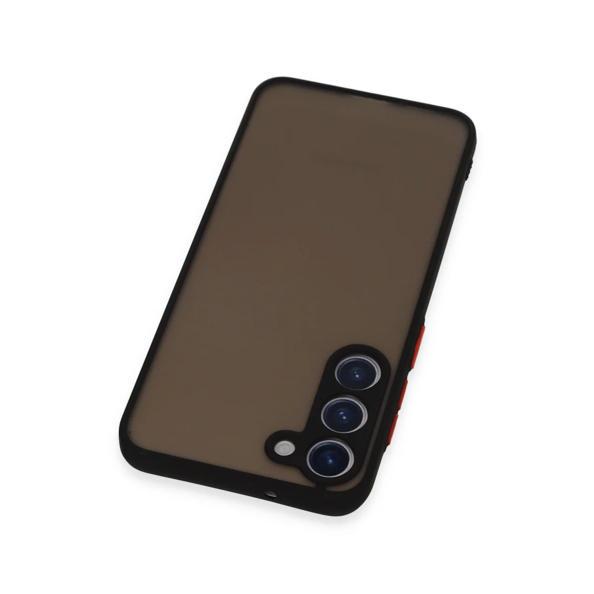 Northcity Galaxy S23 Plus Montreal Silikon Kılıf - Siyah - Yüksek Koruma ve Mat Tasarım