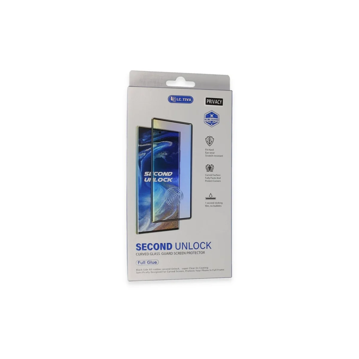 Northcity Galaxy S24 Ultra Durable Full Glue Curved Hayalet Cam - Siyah - Kırılmaya Dayanıklı Ekran Koruması