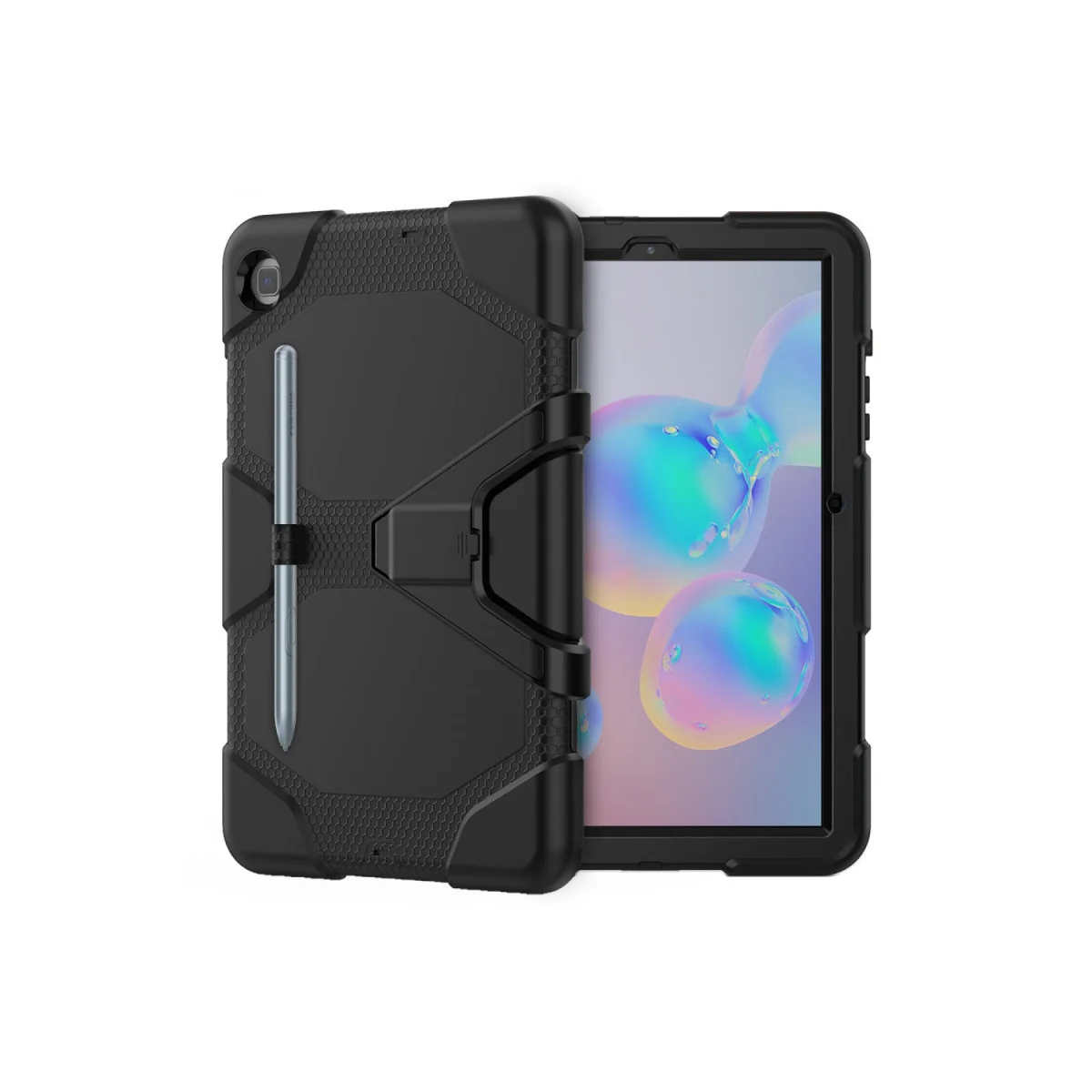 Northcity Galaxy Tab A7 10.4 Tablet Kılıfı - Siyah 360 Dönüşlü Tablet Koruma Kılıfı